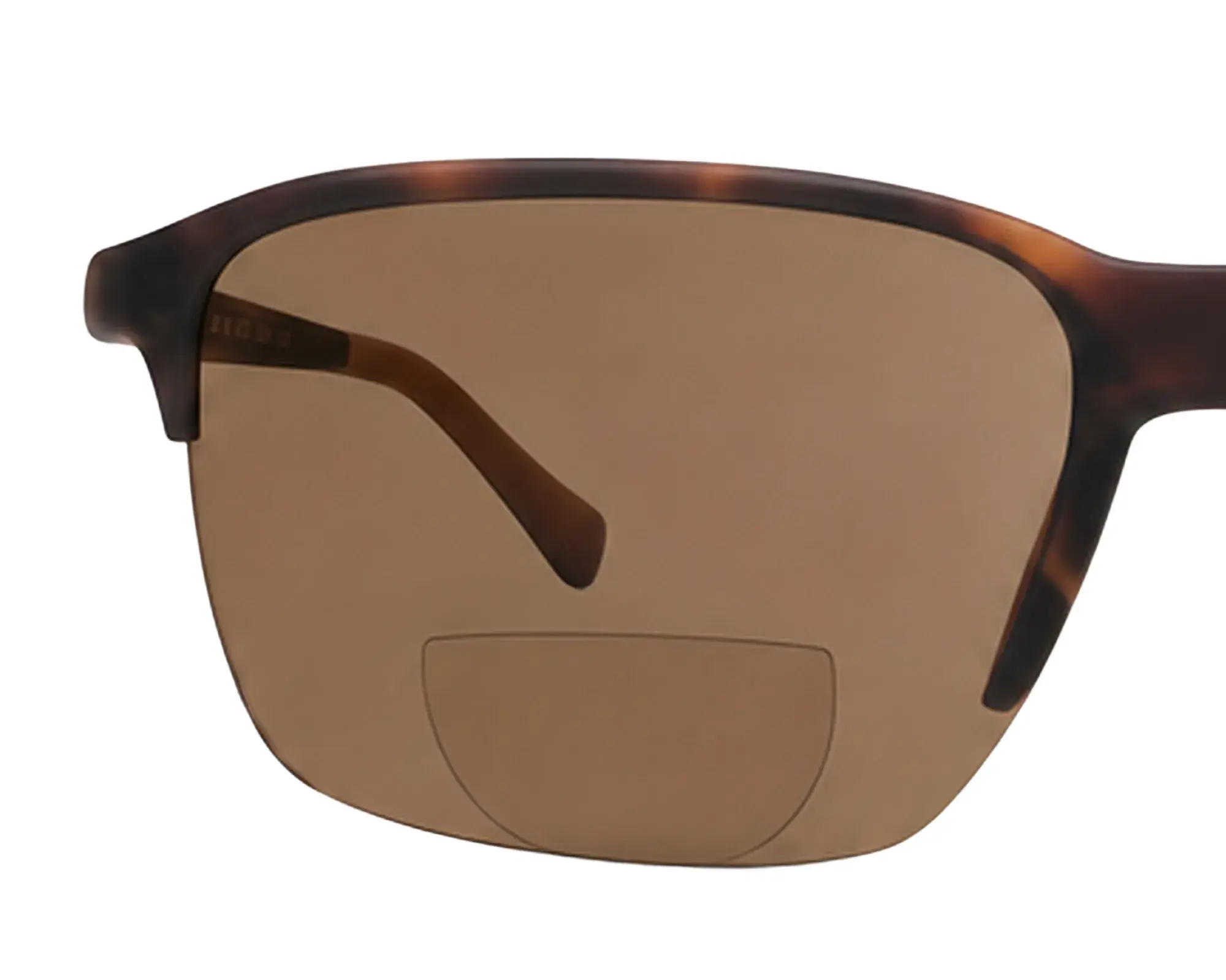 Bifocal polycarbonate reading sunglass lens