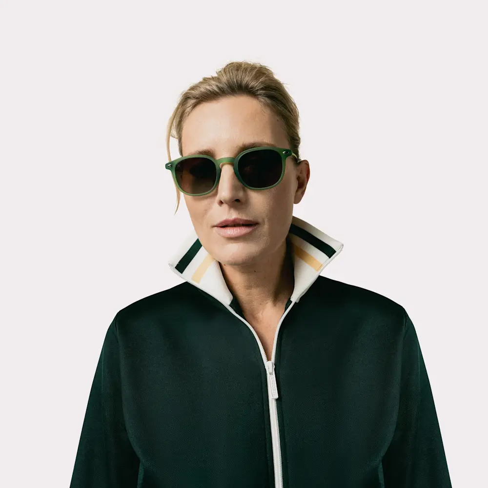 NOOZ Lunettes de Soleil Polarisées Homme et Femme - Protection Catégorie 3 - avec Etui compact - collection CRUZ (Black Green), Black Green NOOZ Lunettes de Soleil Polarisées Homme et Femme - Protection Catégorie 3 - avec Etui compact - collection CRUZ (Black Green), Black Green